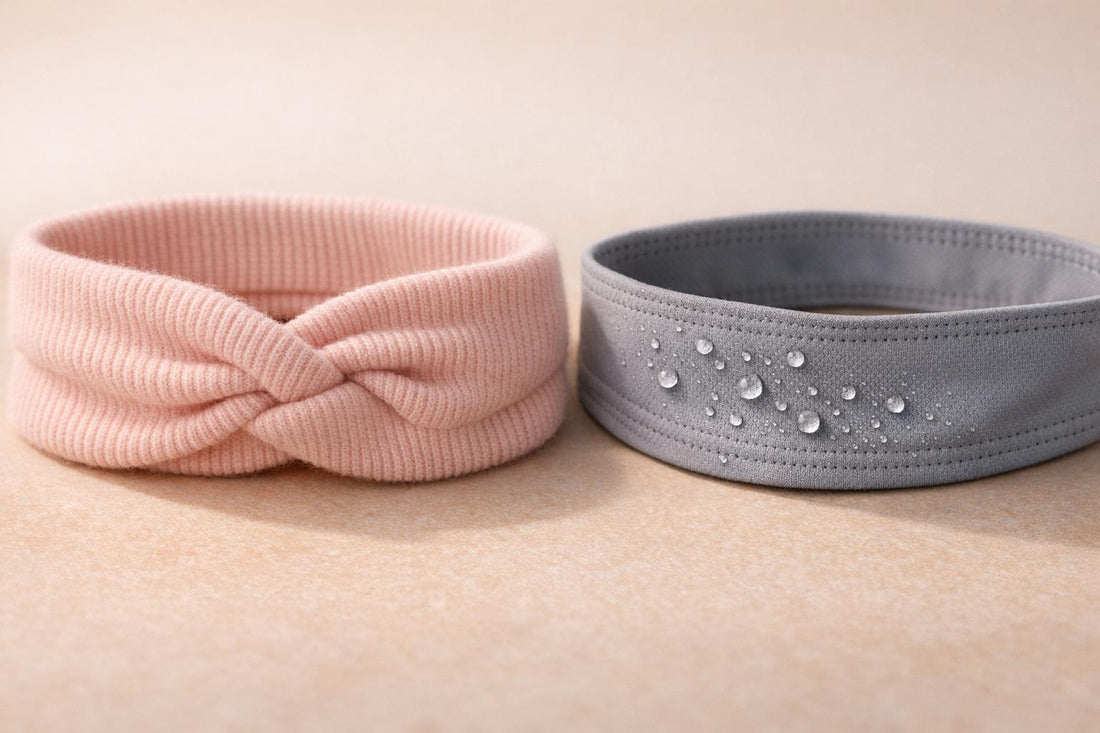 Cotton vs Polyester Headbands: Material Comparison
