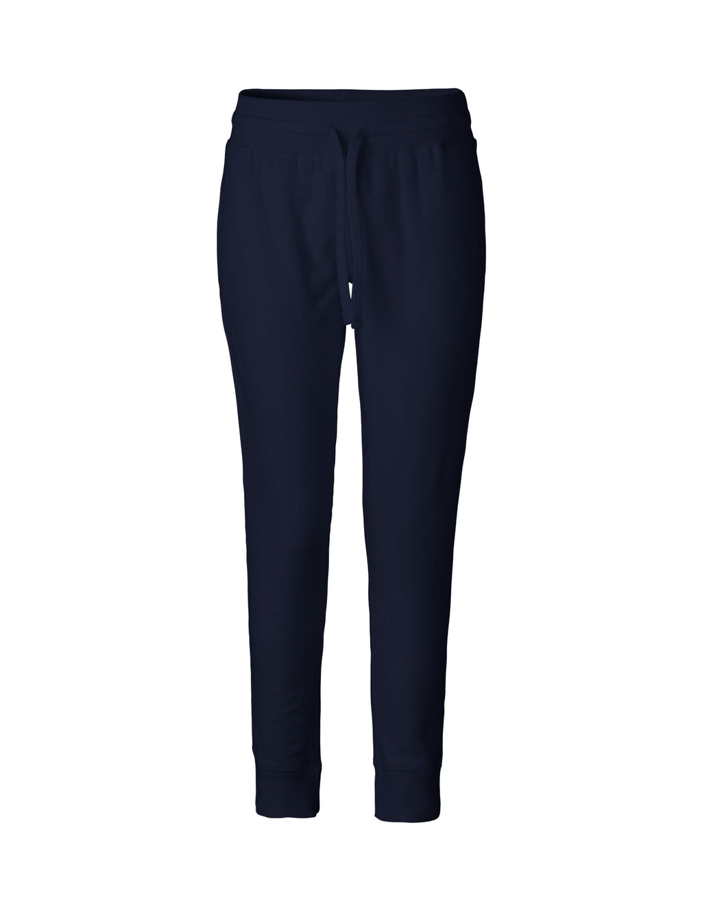 Kids' Fairtrade organic sweatpants in Navy, front view