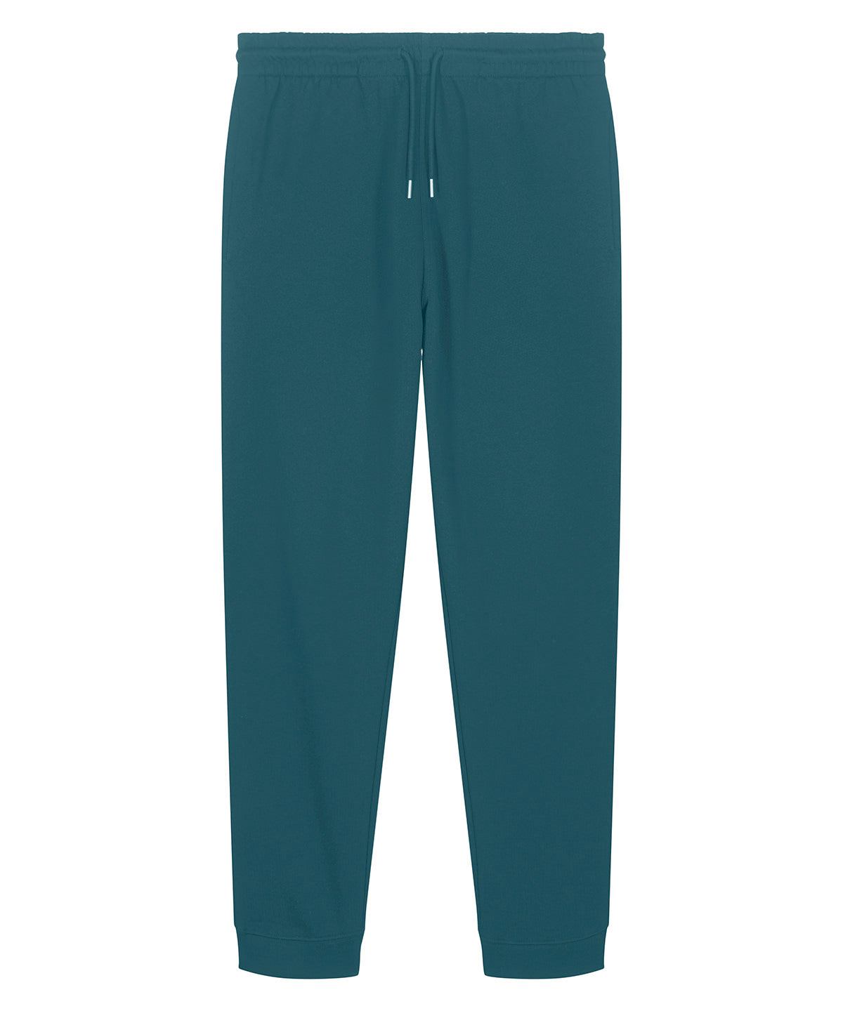Unisex organic cotton sweatpants in Stargazer, front view