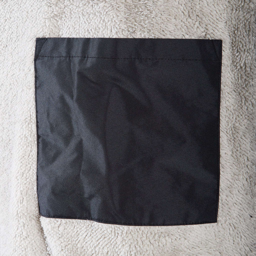 Changing Robe Kids Unisex Hooded Coat Black/Grey