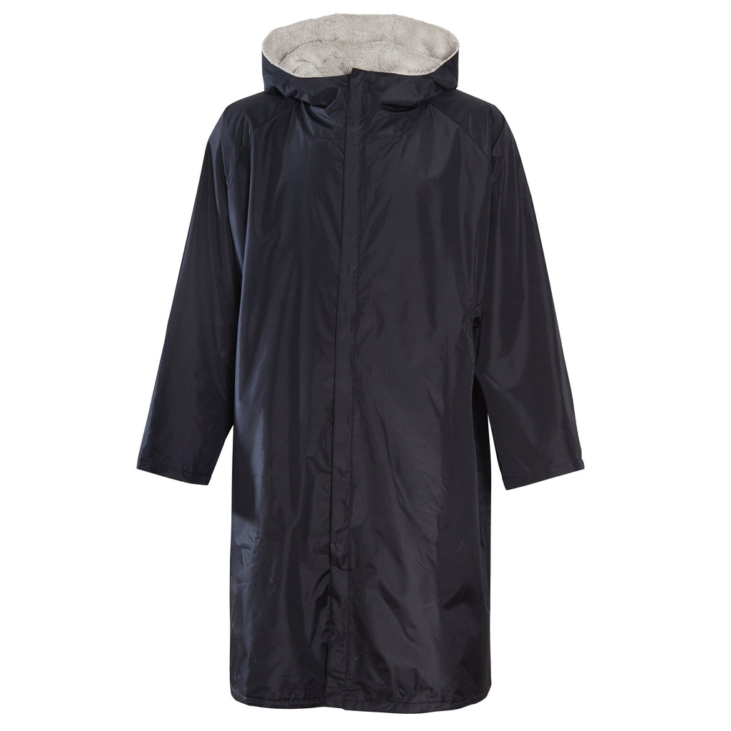 Changing Robe Kids Unisex Hooded Coat Black/Grey
