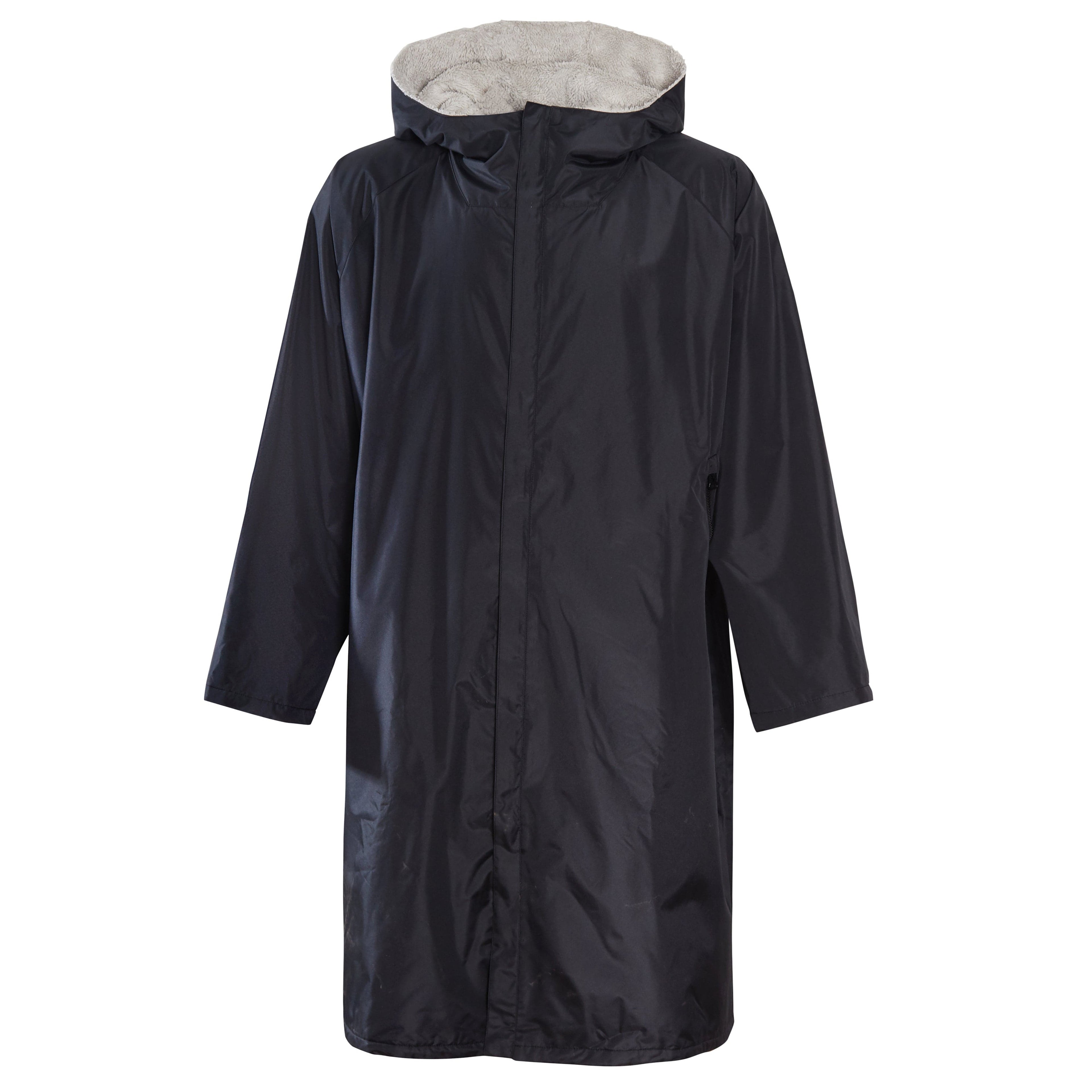 Changing Robe Kids Unisex Hooded Coat Black/Grey