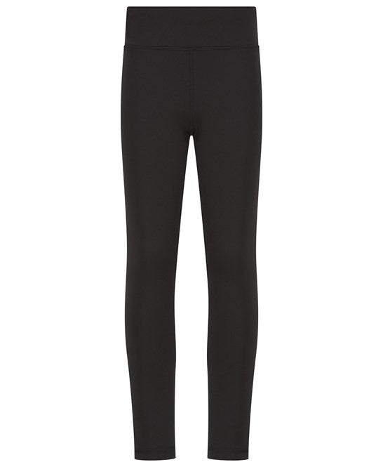 Girls Recycled Polyester Kids Stretch Leggings